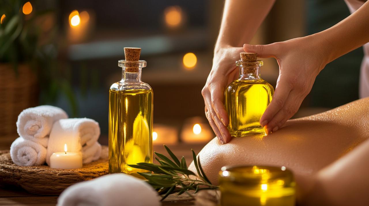 Todo sobre el masaje con aceite de oliva: Consejos esenciales para el almacenamiento y durabilidad de tu aceite terapéutico